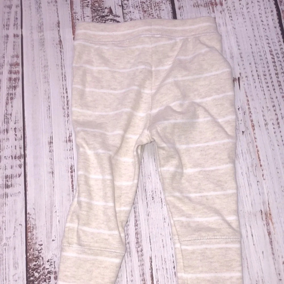 Cloud island tan striped pants size 3-6 months - Picture 5 of 5